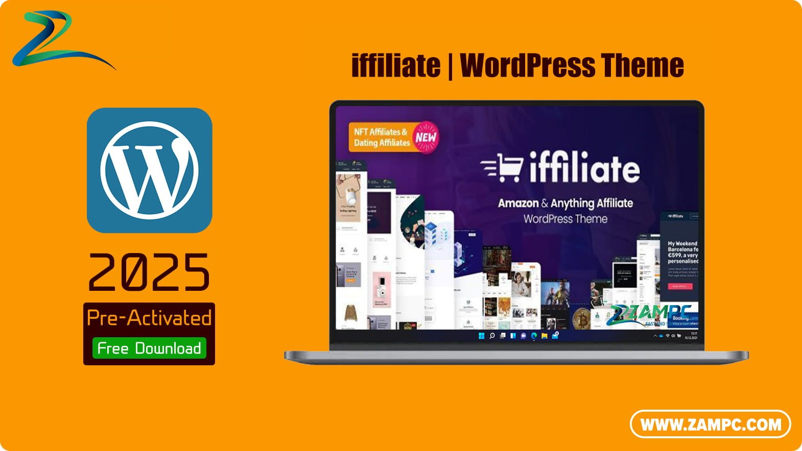 iffiliate WordPress Theme ZamPC