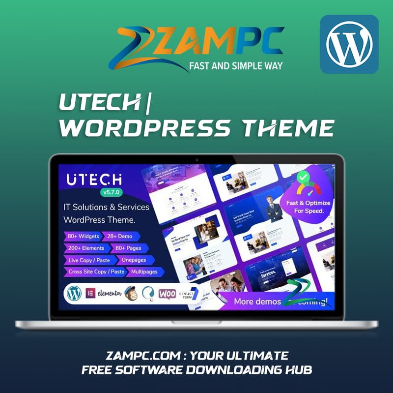 uTech WordPress Theme ZamPC