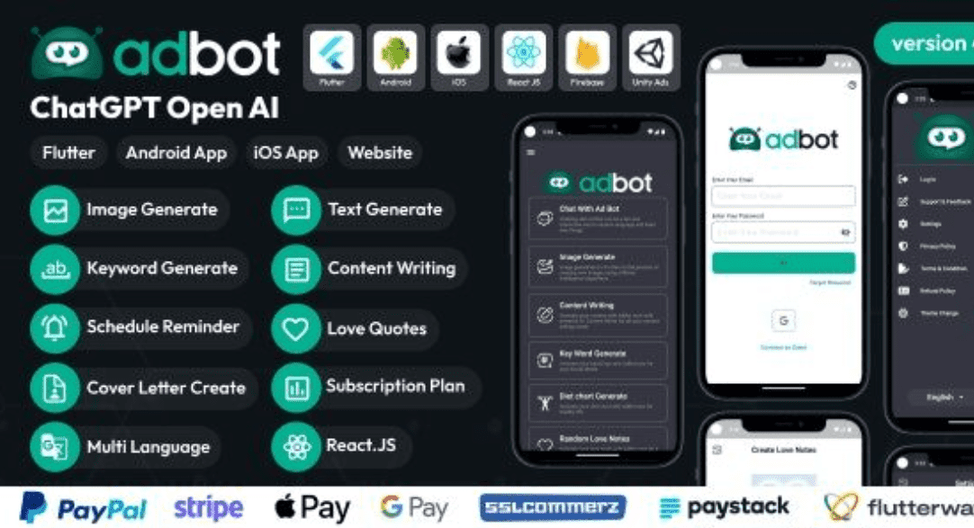AdBot ChatGPT App Mobile