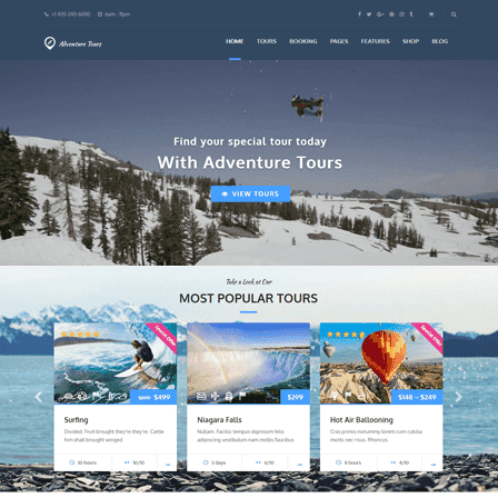 Adventure Tours WordPress Theme Logo