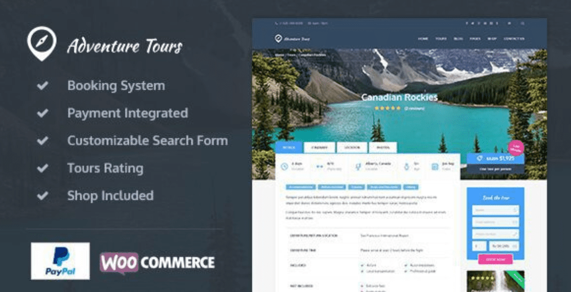 Adventure Tours WordPress Theme Logo