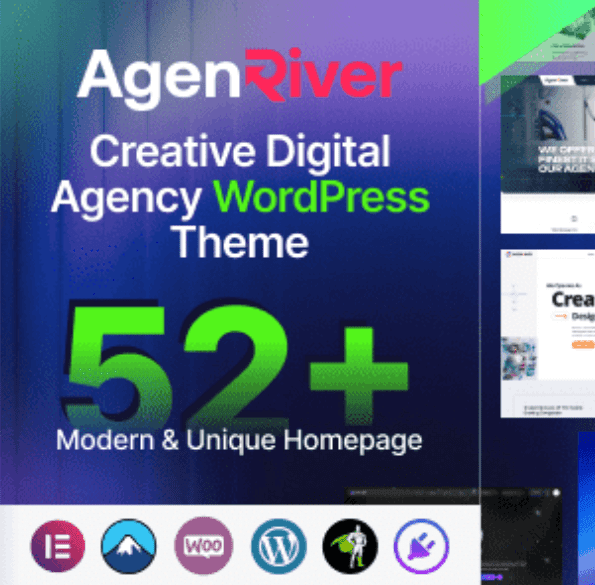 AgenRiver Theme WordPress