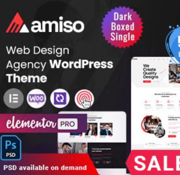 Amiso Theme WordPress