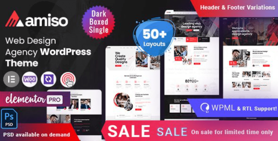 Amiso Theme WordPress