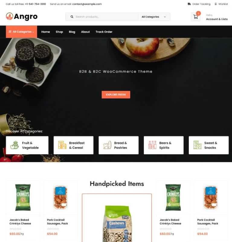 Angro Theme WordPress