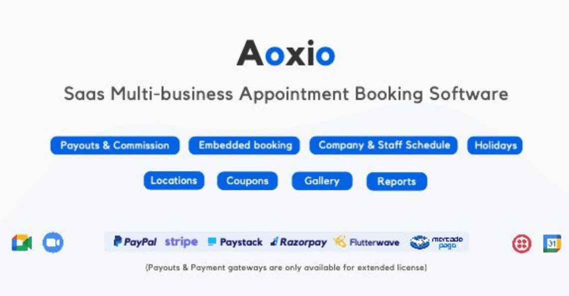 Aoxio PHP Scripts