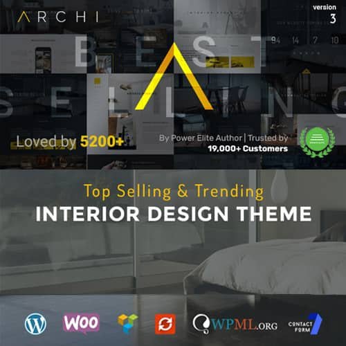 Archi Elementor Theme WordPress