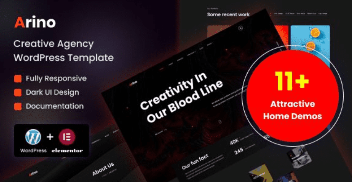 Arino Theme WordPress