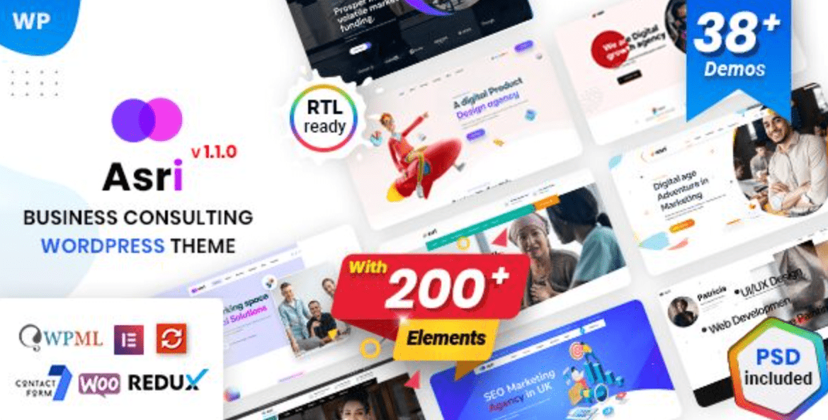 Asri Theme WordPress