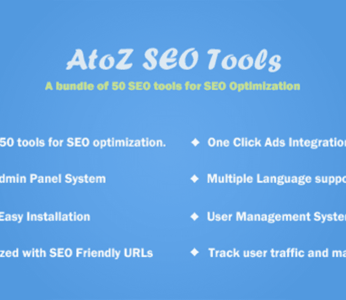 AtoZ SEO Tools PHP Scripts