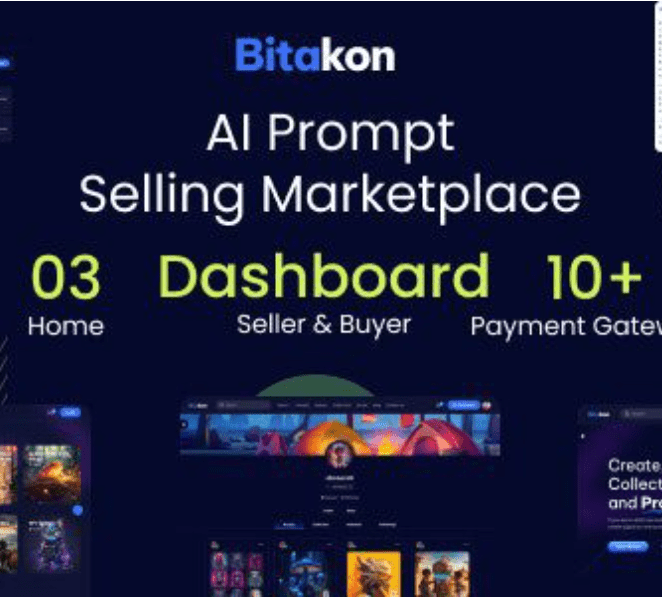 Bitakon Buy Selling Marketplace Scripts