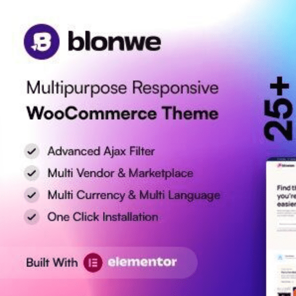 Blonwe Theme WordPress