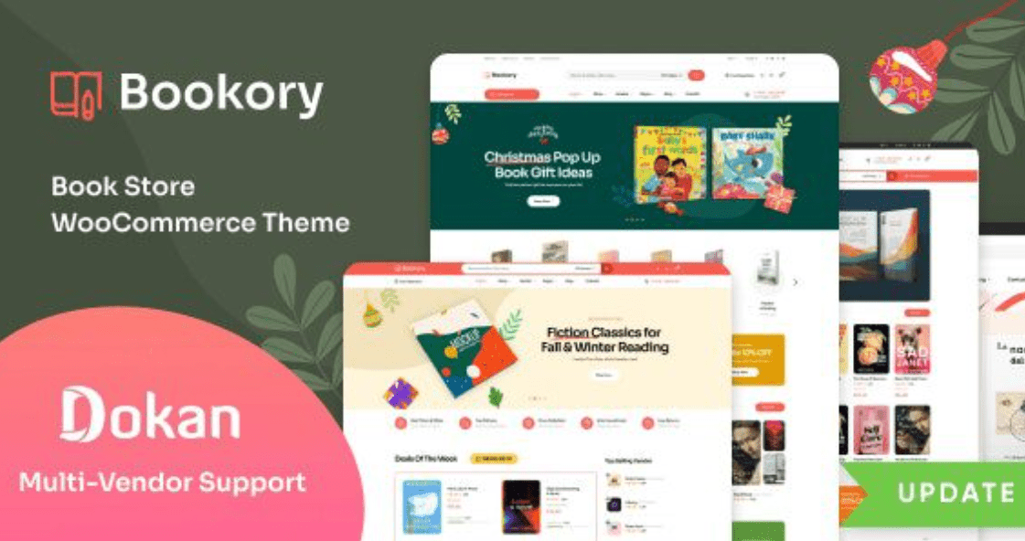 Bookory Theme WordPress