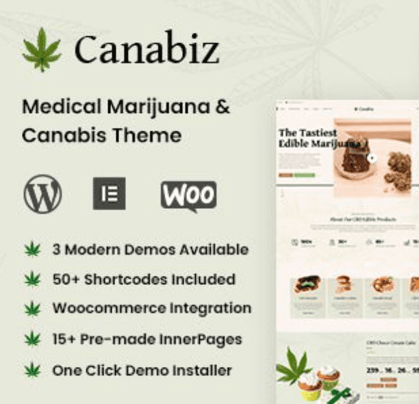 Canabiz Theme WordPress