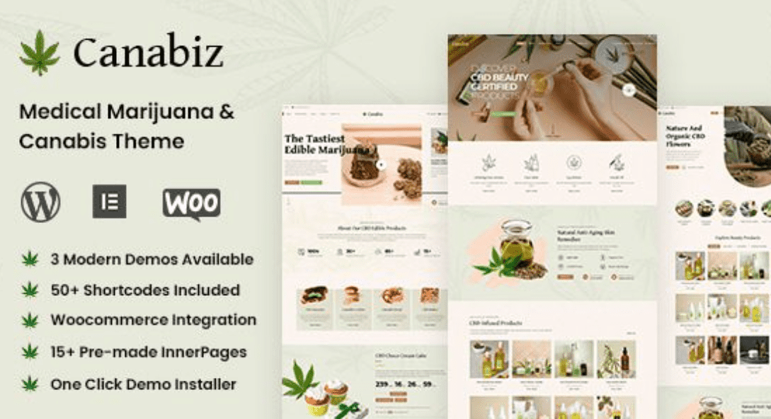 Canabiz Theme WordPress