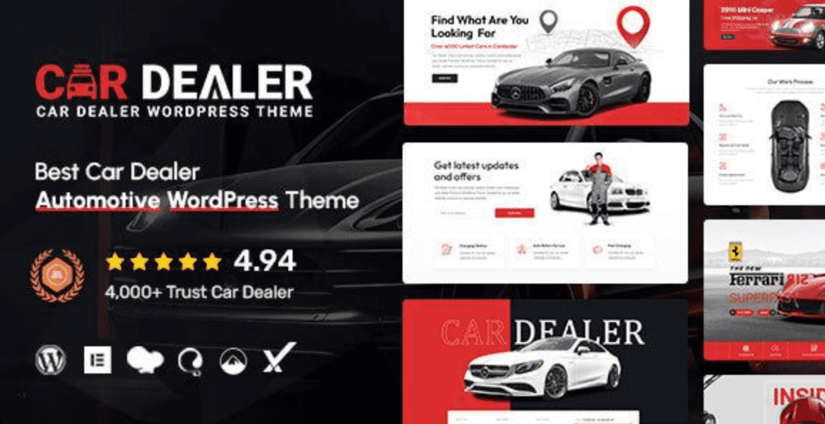 Car Dealer Theme WordPress