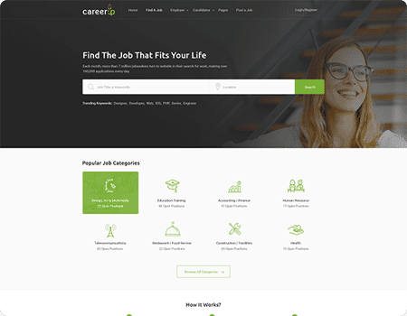 CareerUp Theme WordPress