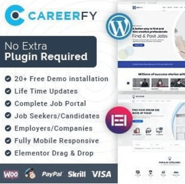 Careerfy Theme WordPress