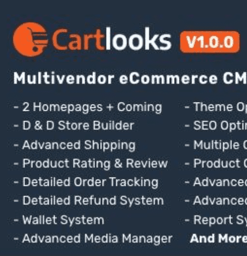 CartLooks Laravel Ecommerce Scripts