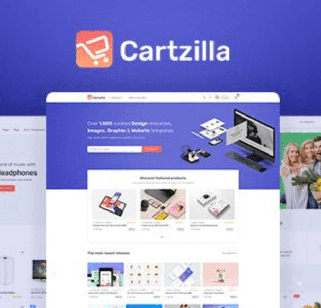 Cartzilla Digital Marketplace Theme