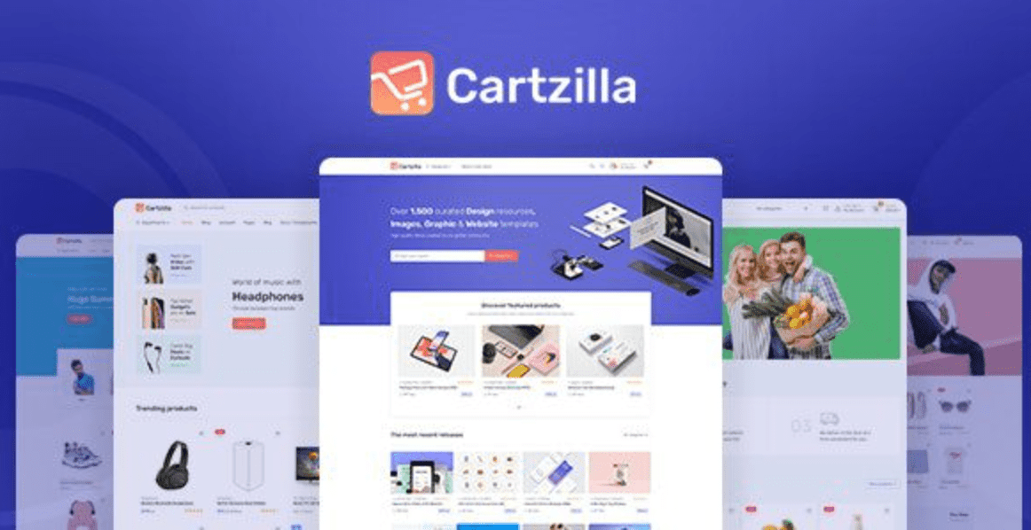 Cartzilla Digital Marketplace Theme