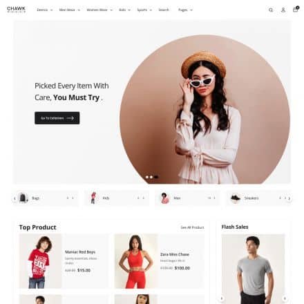 ChawkBazar Theme WordPress