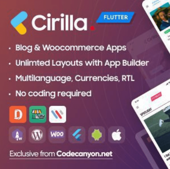 Cirilla Flutter App