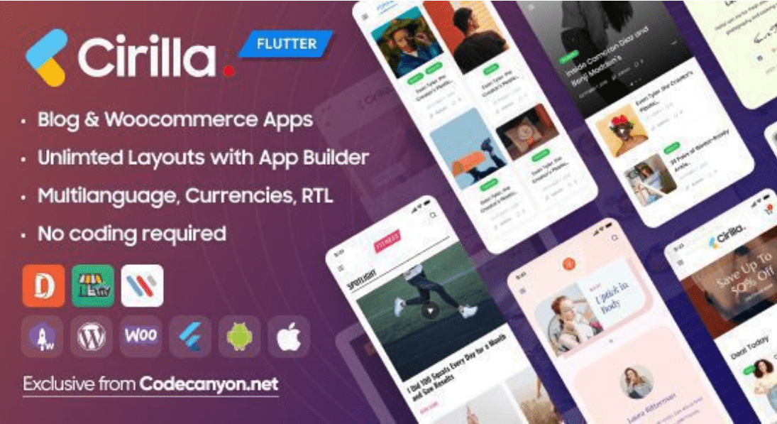 Cirilla Flutter App