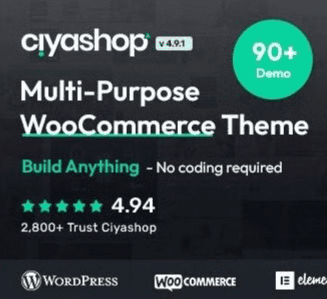 CiyaShop Theme WordPress