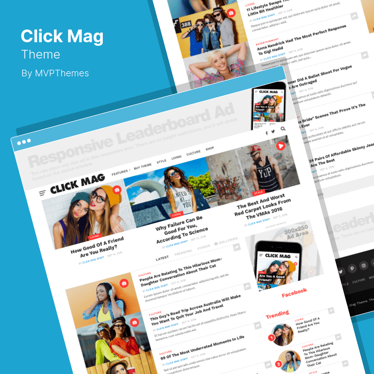Click Mag Theme WordPress