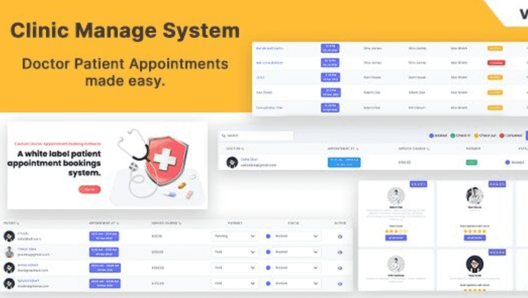 Clinic Management System Scripts