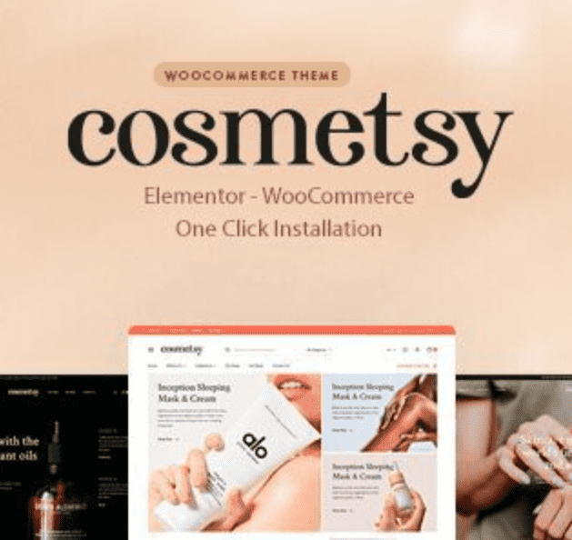Cosmetsy Beauty Cosmetics Theme
