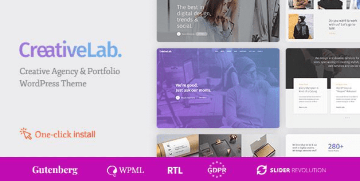 Creative Lab Theme WordPress
