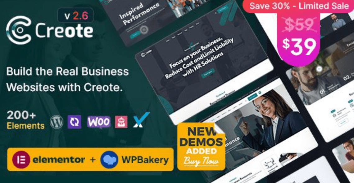 Creote WordPress Theme
