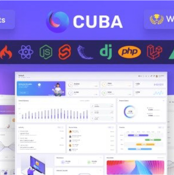 Cuba Admin Dashboard Template