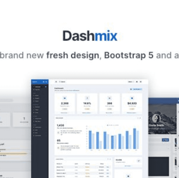 Dashmix Admin Dashboard Template