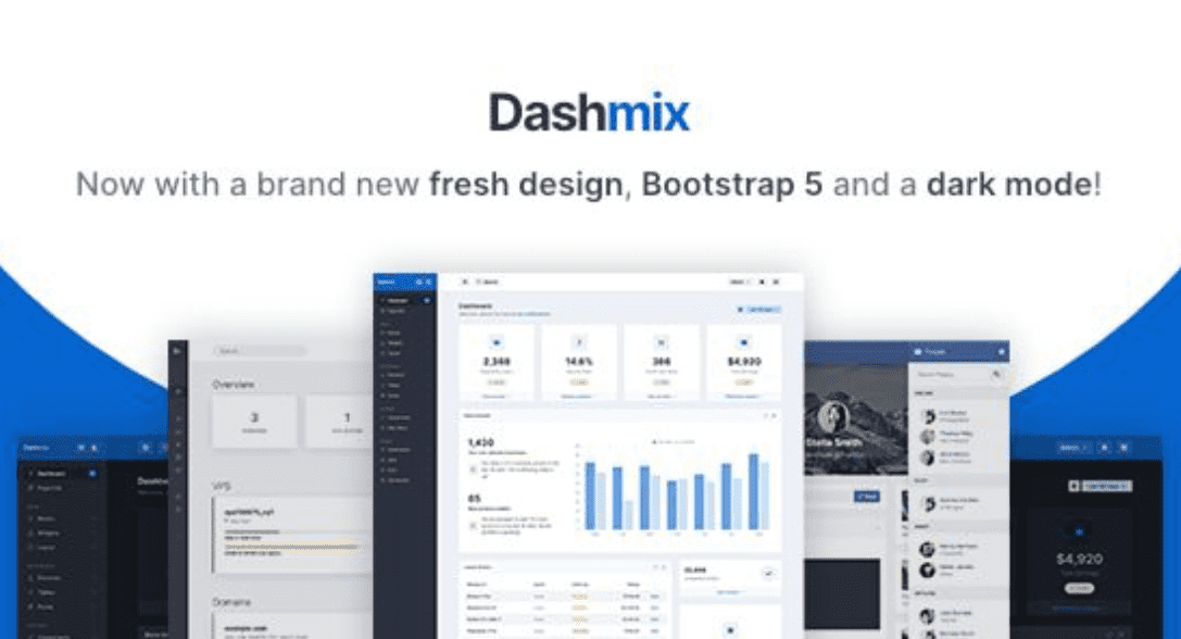 Dashmix Admin Dashboard Template