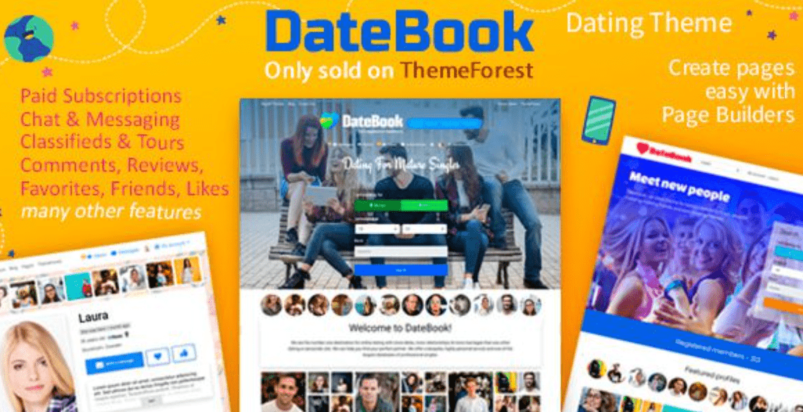 DateBook Theme WordPress