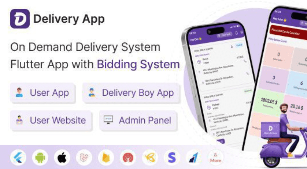 Delivery App Flutter