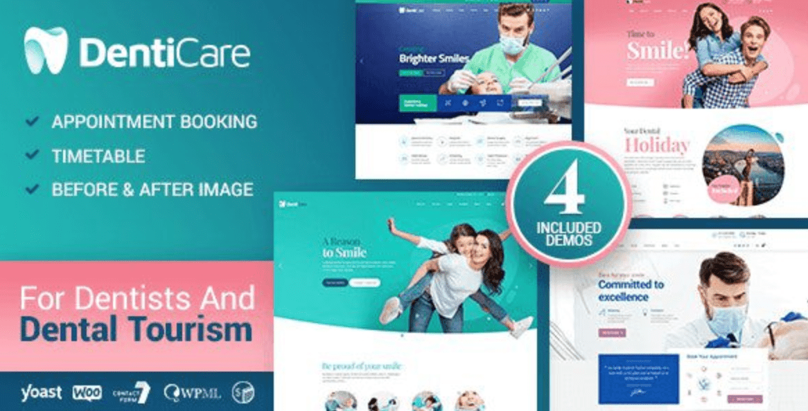 DentiCare Theme WordPress
