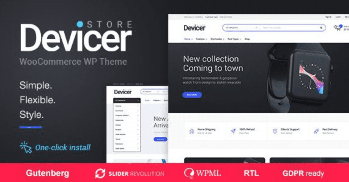 Devicer Theme WordPress