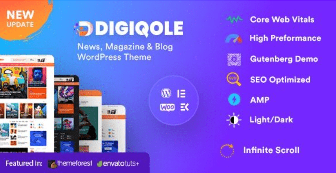 Digiqole WordPress Theme