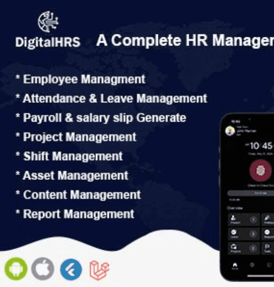 DigitalHR Flutter App logo
