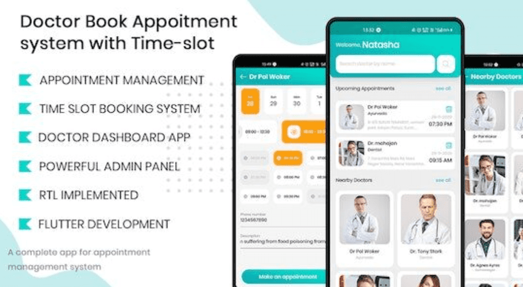 Doctor Finder Flutter App
