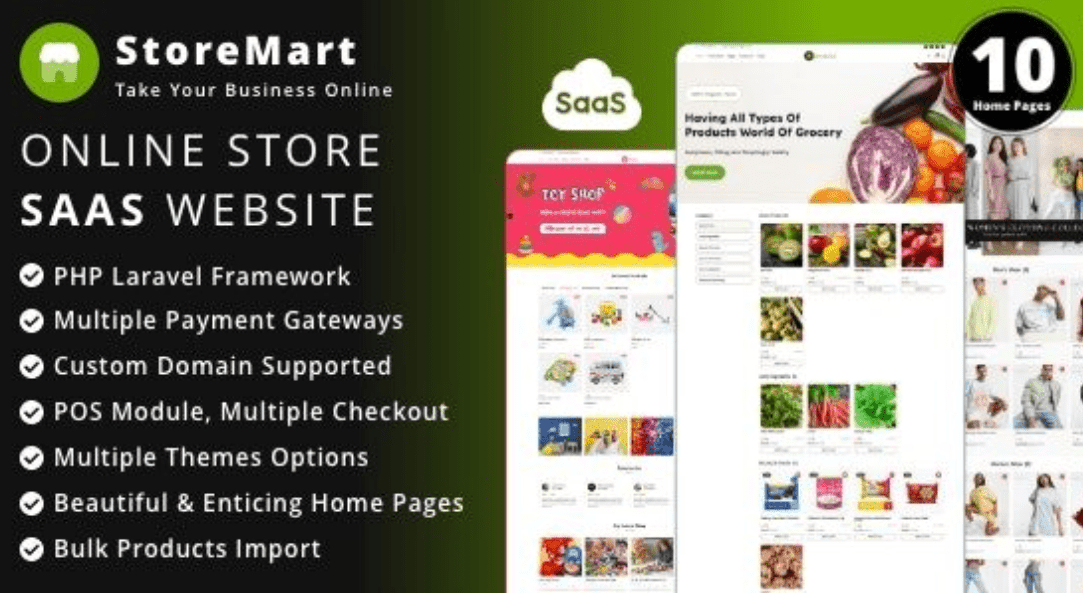 Doctor StoreMart SaaS Script