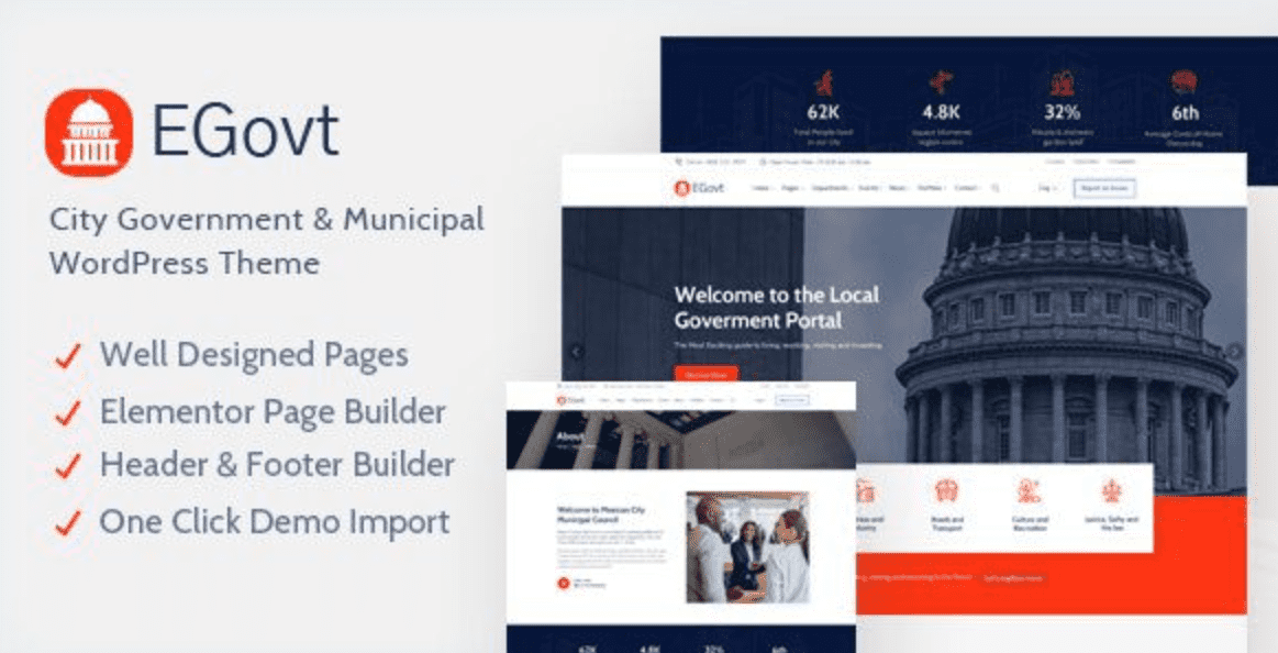 EGovt Theme WordPress