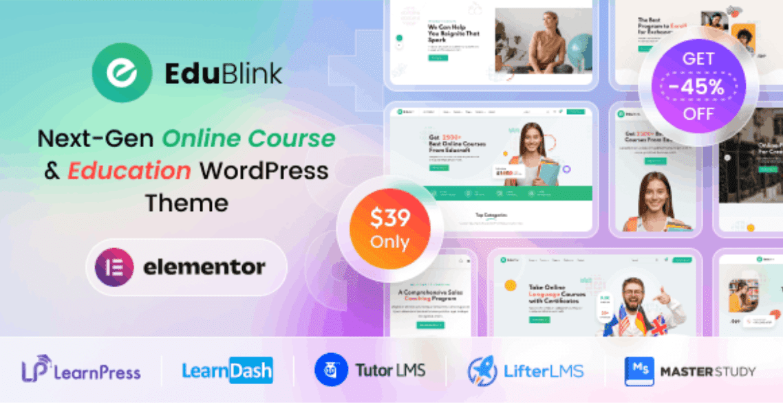 EduBlink Theme WordPress
