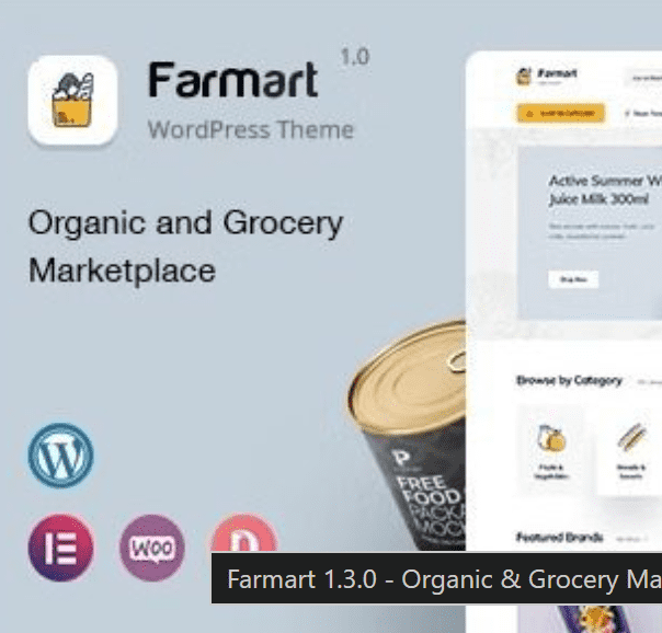 Farmart Theme WordPress