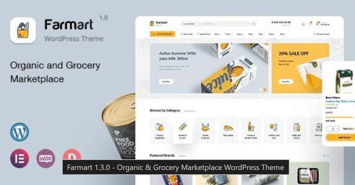 Farmart Theme WordPress
