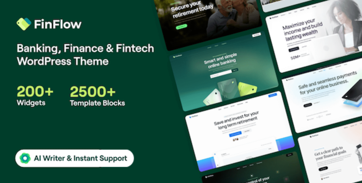 FinFlow Theme WordPress